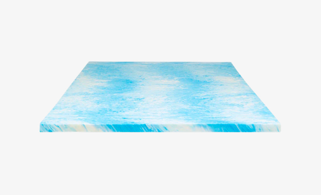 2.5-lb. Gel Swirl Memory Foam Topper