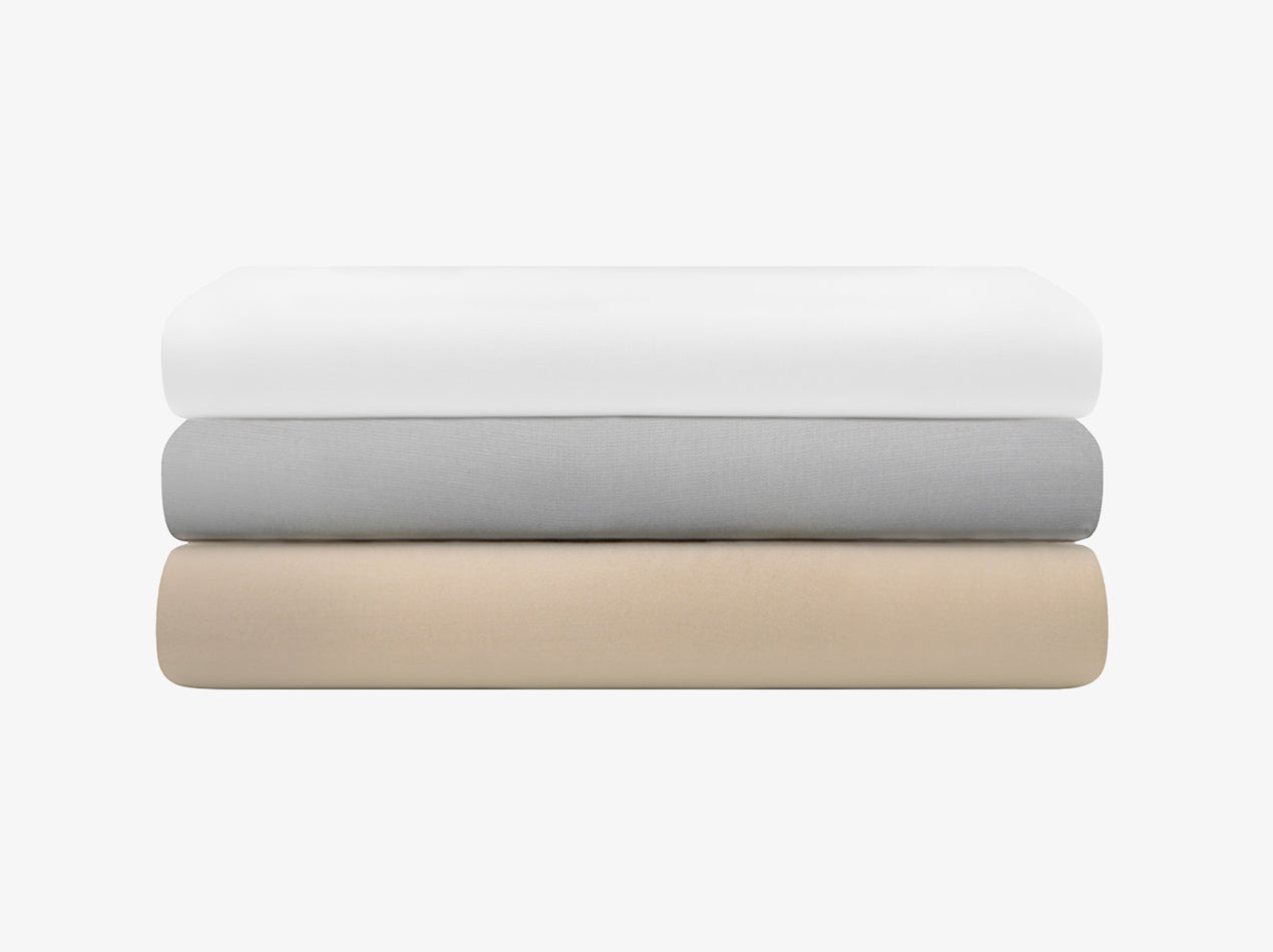 Bamboo sheets stacked display