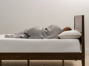 Feather down pillow lifestyle 
