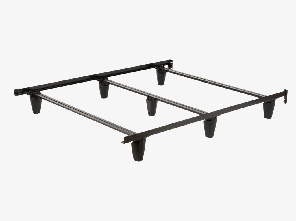 Bed frame angled view