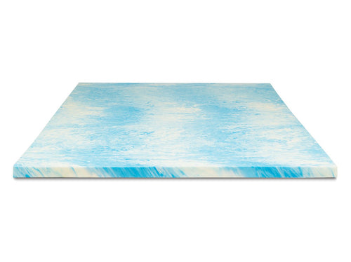 2.5-lb. Gel Swirl Memory Foam Topper