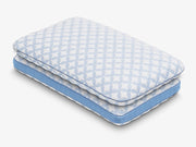 Luxury cooling pillows stacked