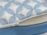 Luxury cooling pillow close-up