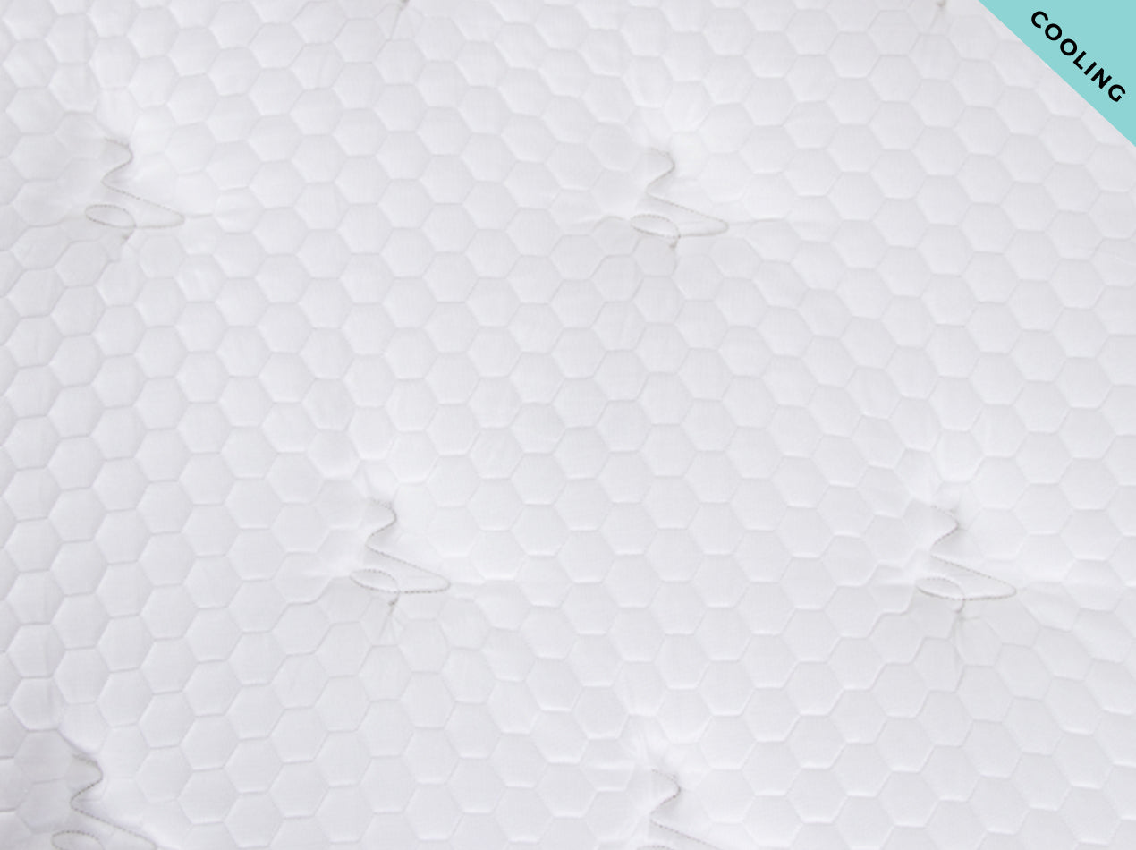 Plank mattress with cooling cover, plush