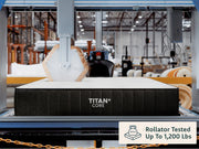 Titan Plus Core on rollator tested for 1200lbs. 