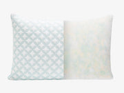 Shredded foam pillow cutaway