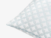 Shredded foam pillow close-up