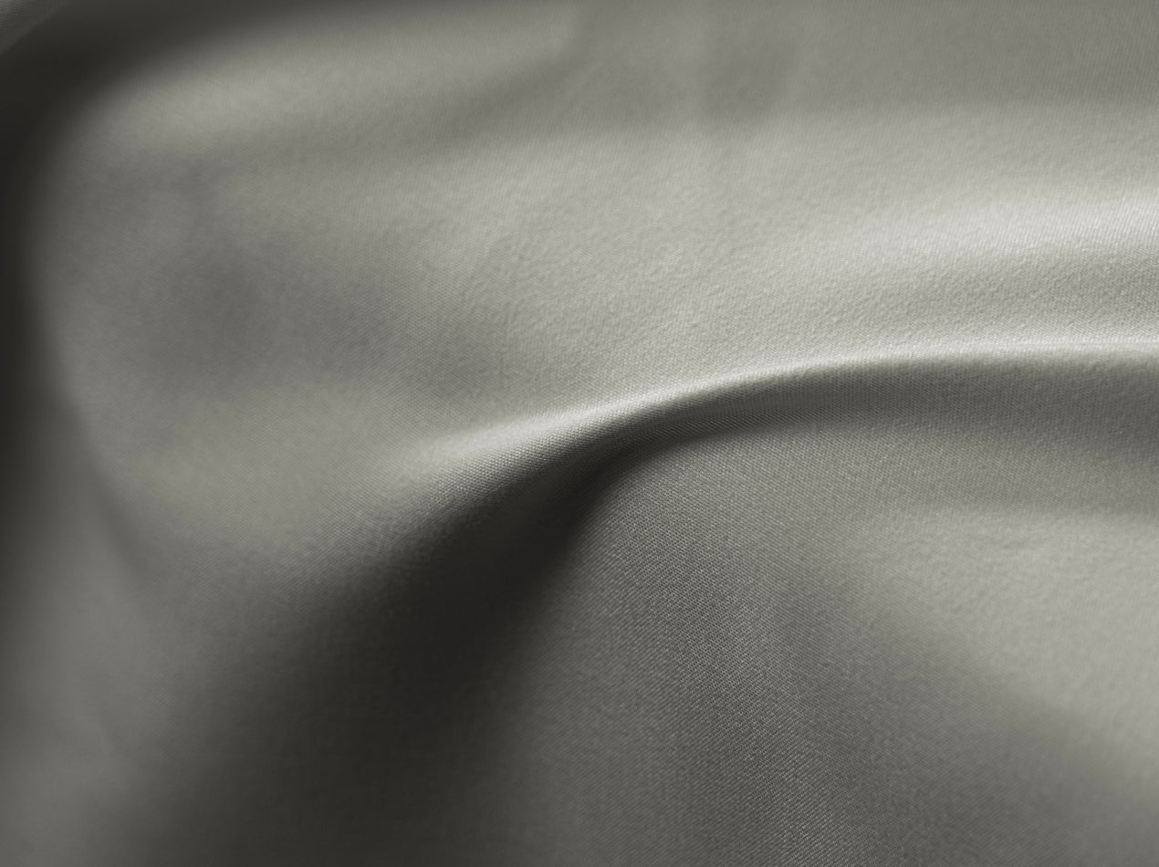 Tencel sheets gray close-up