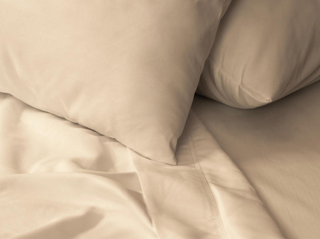 Tencel sheets khaki lifestyle