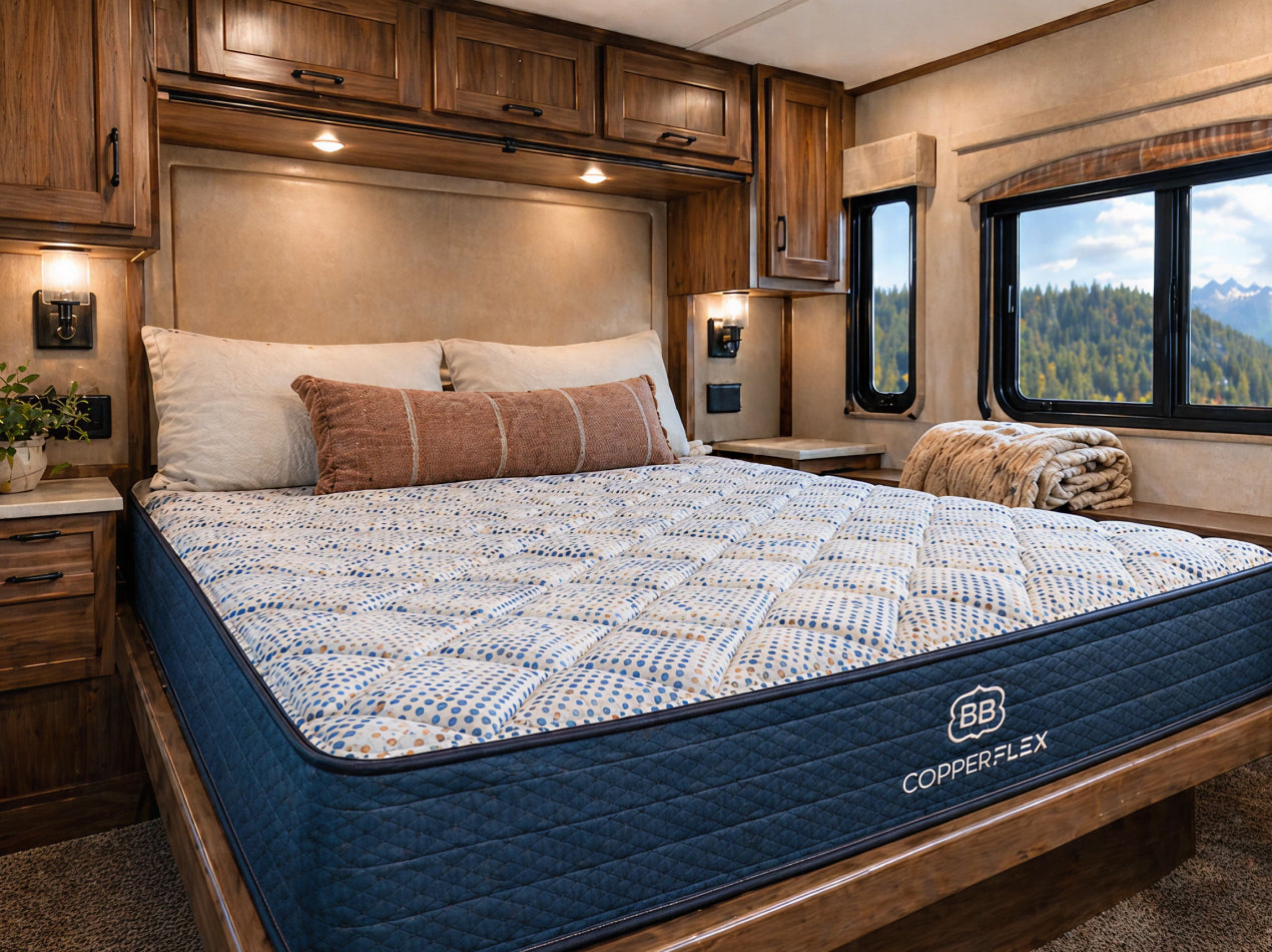 tent trailer mattress replacement CopperFlex® RV Hybrid