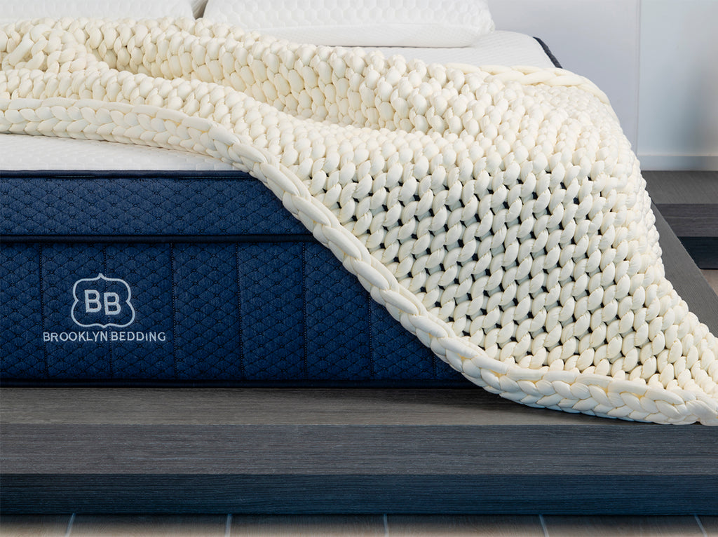 Chunky Knit Weighted Blanket